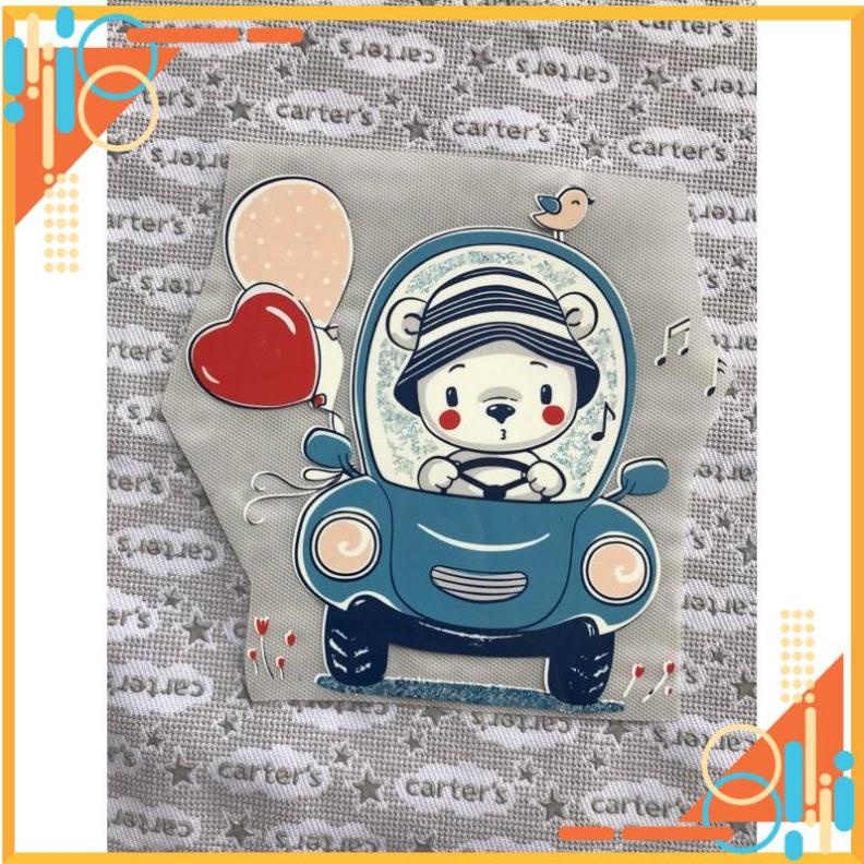Hình ủi, hình ép nhiệt - cute (nhiều mẫu)