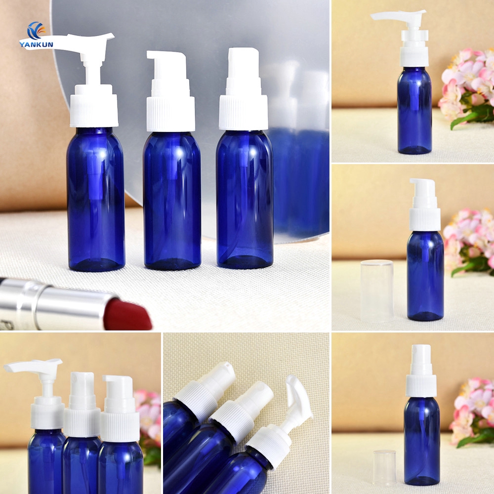 Bình Xịt Rỗng Màu Xanh Lam Đựng Mỹ Phẩm Tiện Dụng Khi Đi Du Lịch