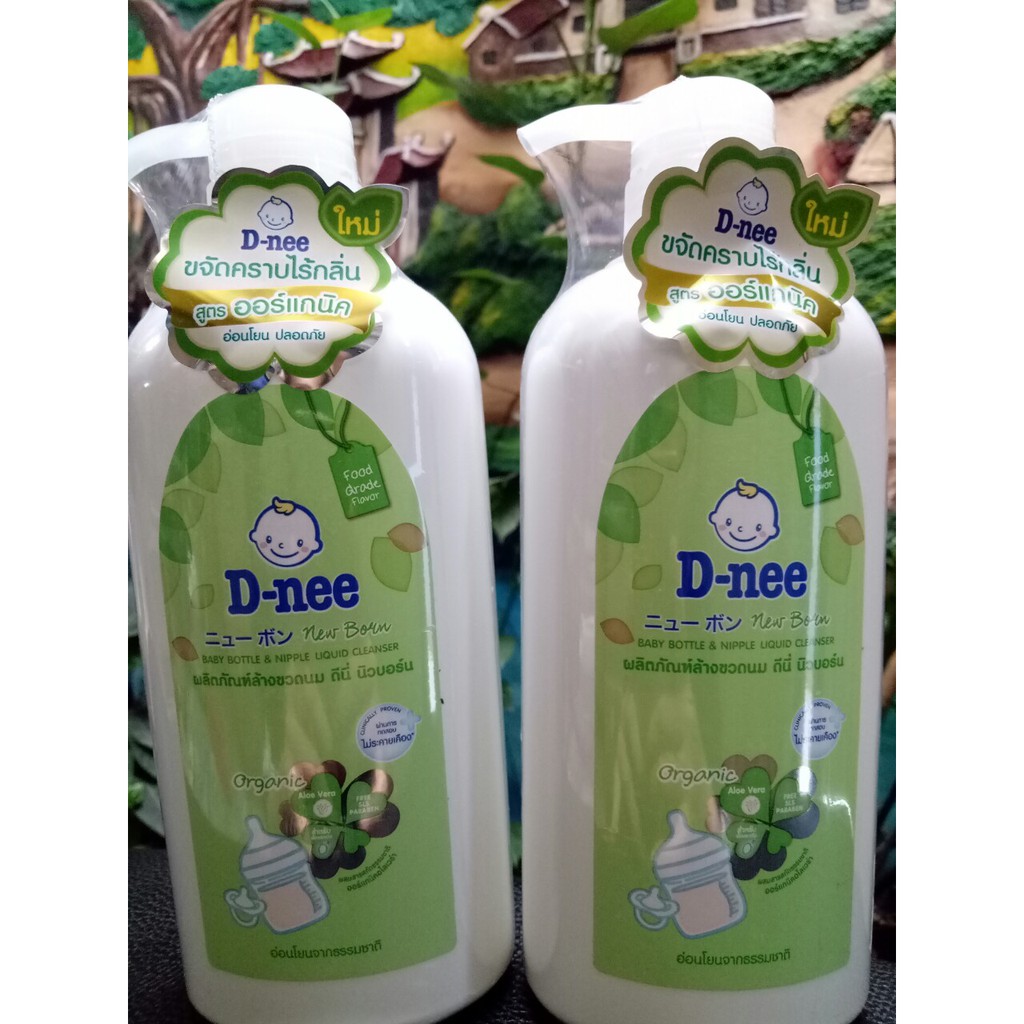 Nước rửa bình Dnee 620ml Thái Lan