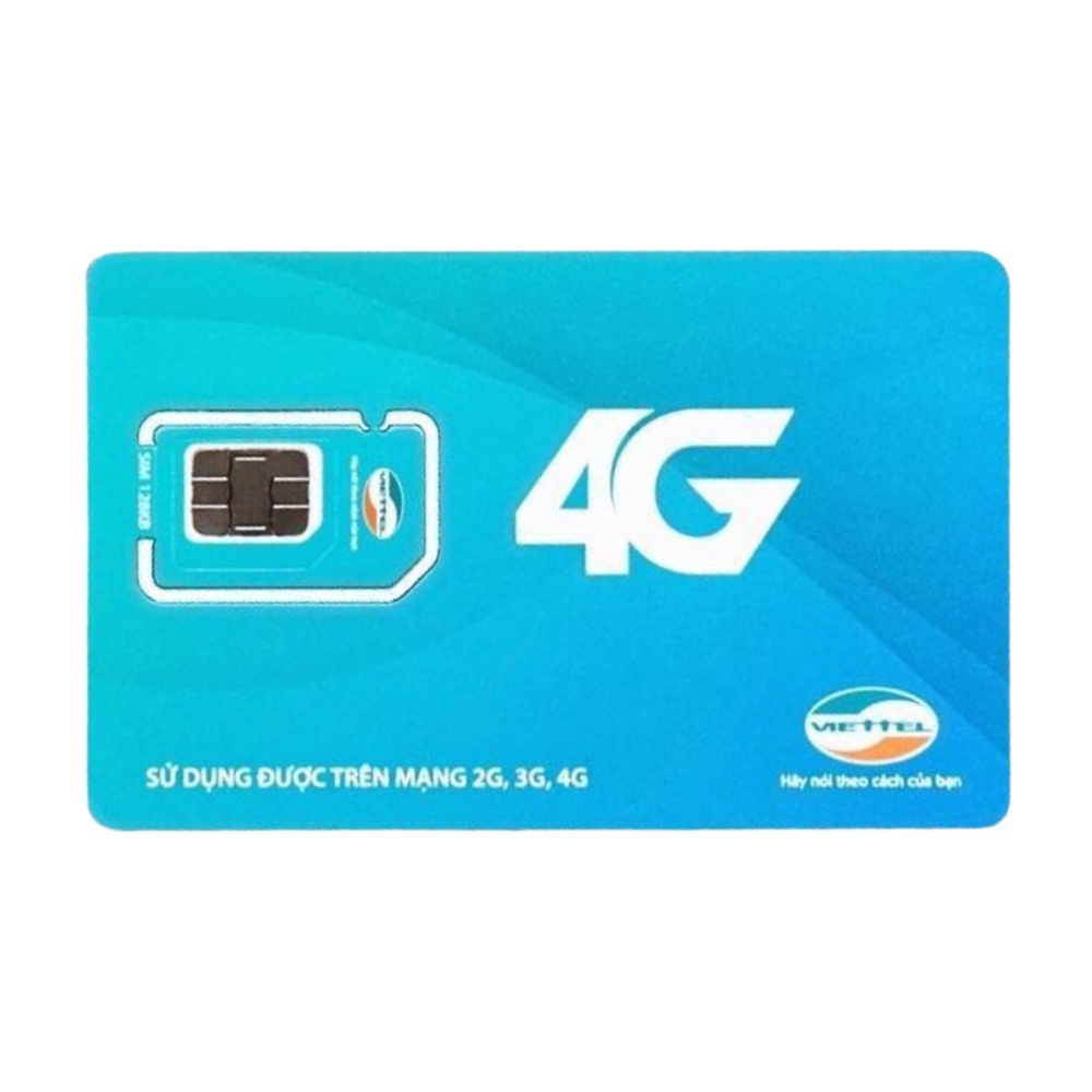 {V120n 4gb/ngày} SIM VIETTEL 4G / 120GB DATA tốc độ cao - FREE gọi nội mạng, Ngoại mạng 50p