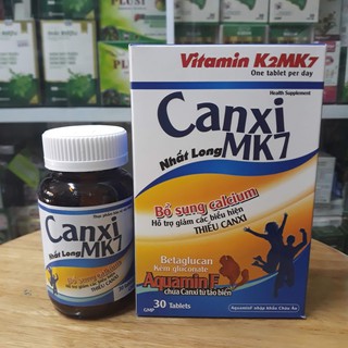 Canxi MK7 Nhất Long - Bổ Sung Calcium