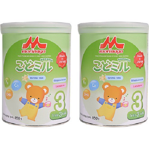 Sữa Morinaga Kodomil số 3 hương vani (850g)