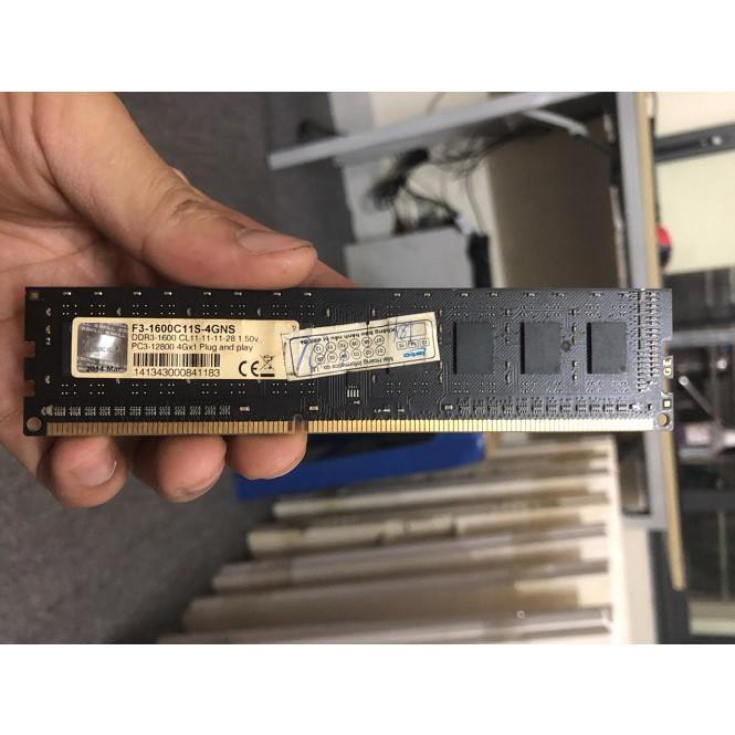 RAM GSkill DDR3 4GB bus 1600 dùng cho PC | BigBuy360 - bigbuy360.vn