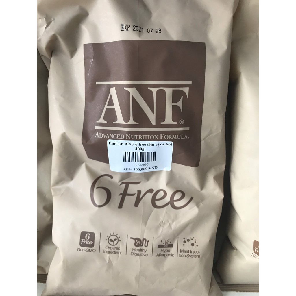 HẠT CHO CHÓ ANF 6FREE NHIỀU LOẠI , THỨC ĂN CHO CHÓ ANF