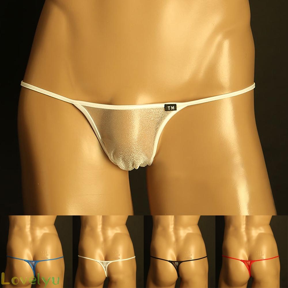 &lt;READY STOCK&gt;Mens Panties T-string Thongs Underpants Underwear 1x Bikini Comfortable100% brand new！
