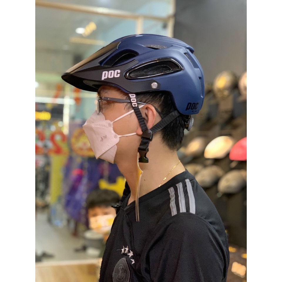 Nón Poc 07 full túi hộp-Mũ bảo hiểm thể thao xe đạp