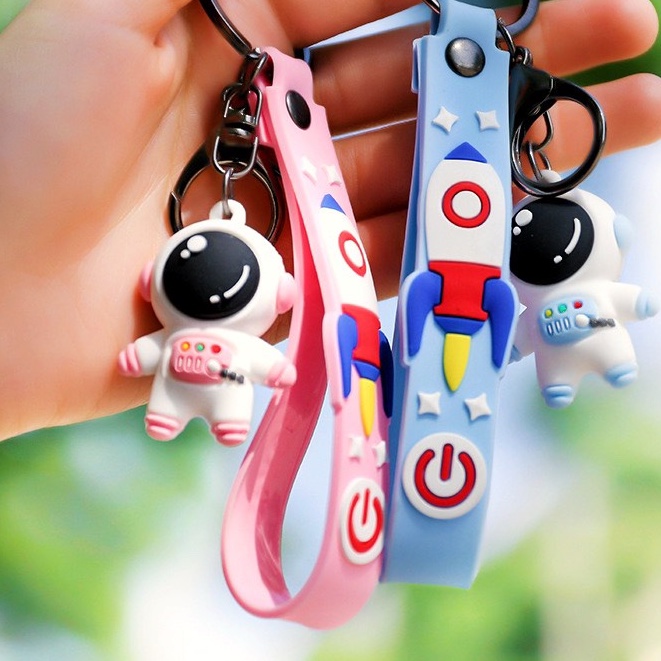 Móc khóa phi hành gia hoạt hình cute,đáng yêu