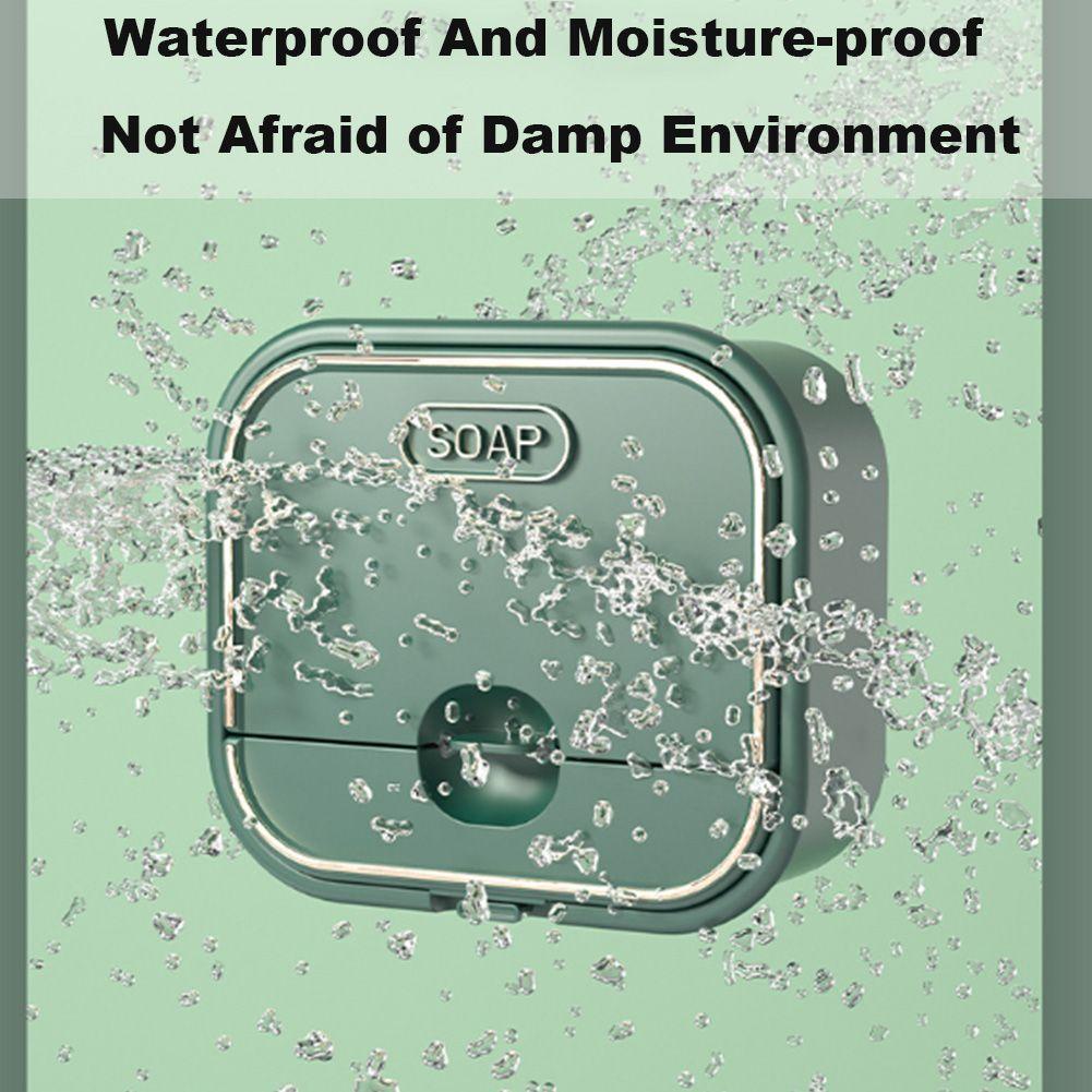 GOGOUP Giá Đỡ Xà Phòng Gắn Tường Tự Dính Tiện Dụng Cho Phòng Tắm