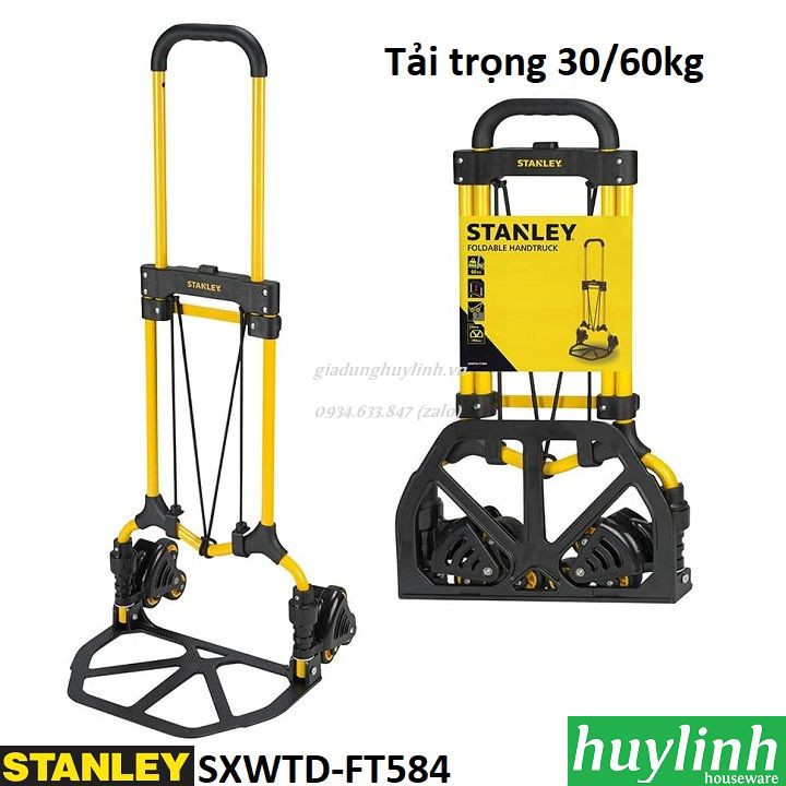 Xe kéo đẩy hàng leo cầu thang Stanley SXWTD-FT584 - 30/60kg