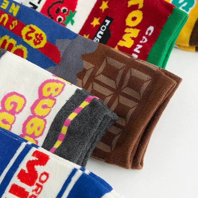 Vớ Nữ In Hình Hoạt Hình Vui Nhộn Thời Trang | BigBuy360 - bigbuy360.vn