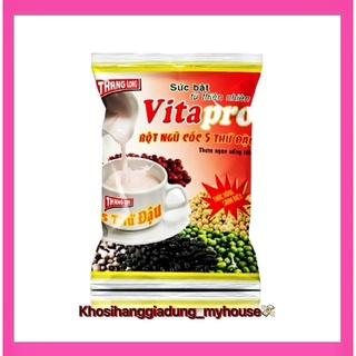 Bột ngũ cốc 5 thứ đậu bột Vitapro có đường bịch 400G bột đậu nành bột gạo lứt đỏ