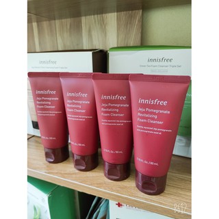 Sữa rửa mặt ngăn lão hóa Innisfree lựu đỏ 80ml