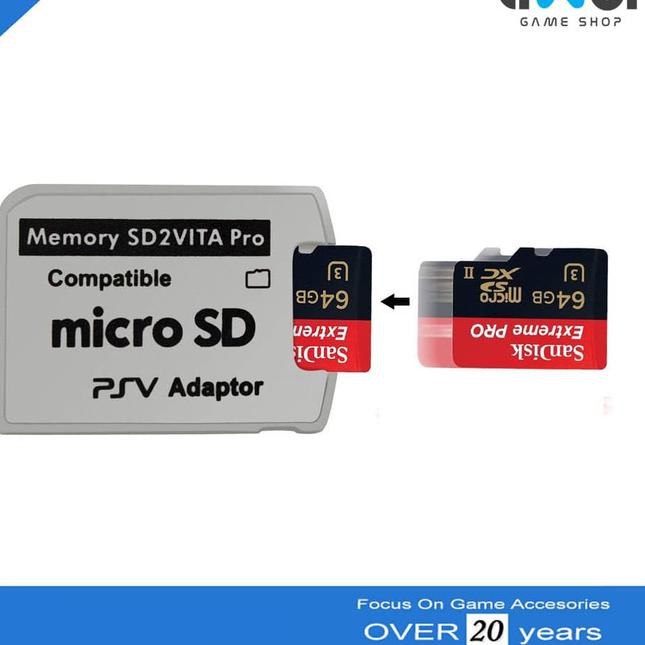 Đầu Chuyển Đổi Thẻ Nhớ Micro Sd Psvita Ps Vita Sd2Vita Pro