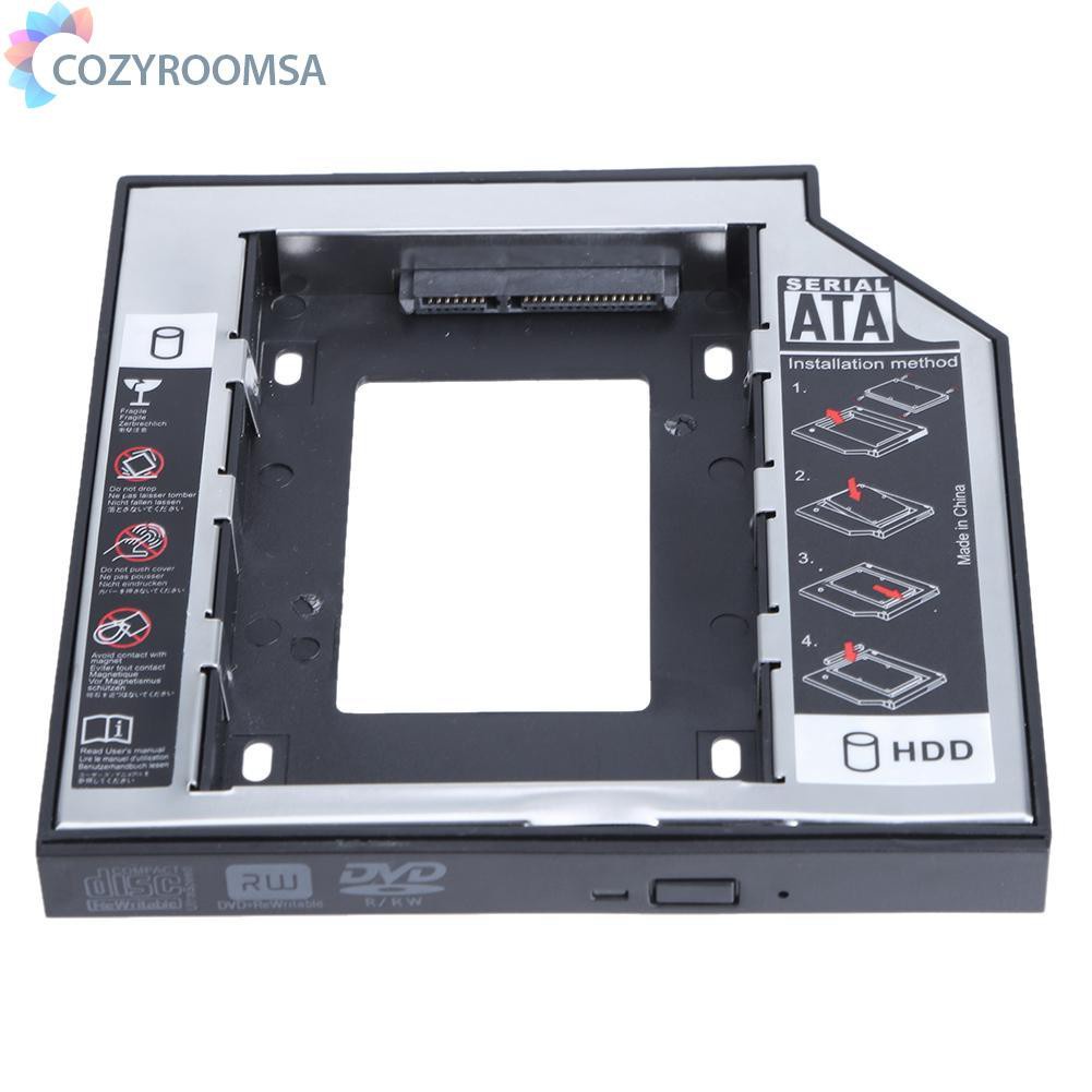 1 Hộp Đựng Ổ Đĩa Cứng Ssd 12.7mm Bằng Nhôm Nhựa | BigBuy360 - bigbuy360.vn