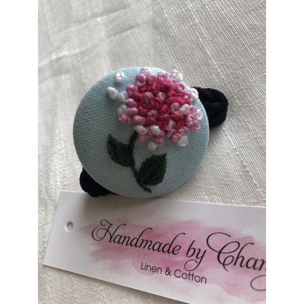 Dây cột tóc thêu tay handmade