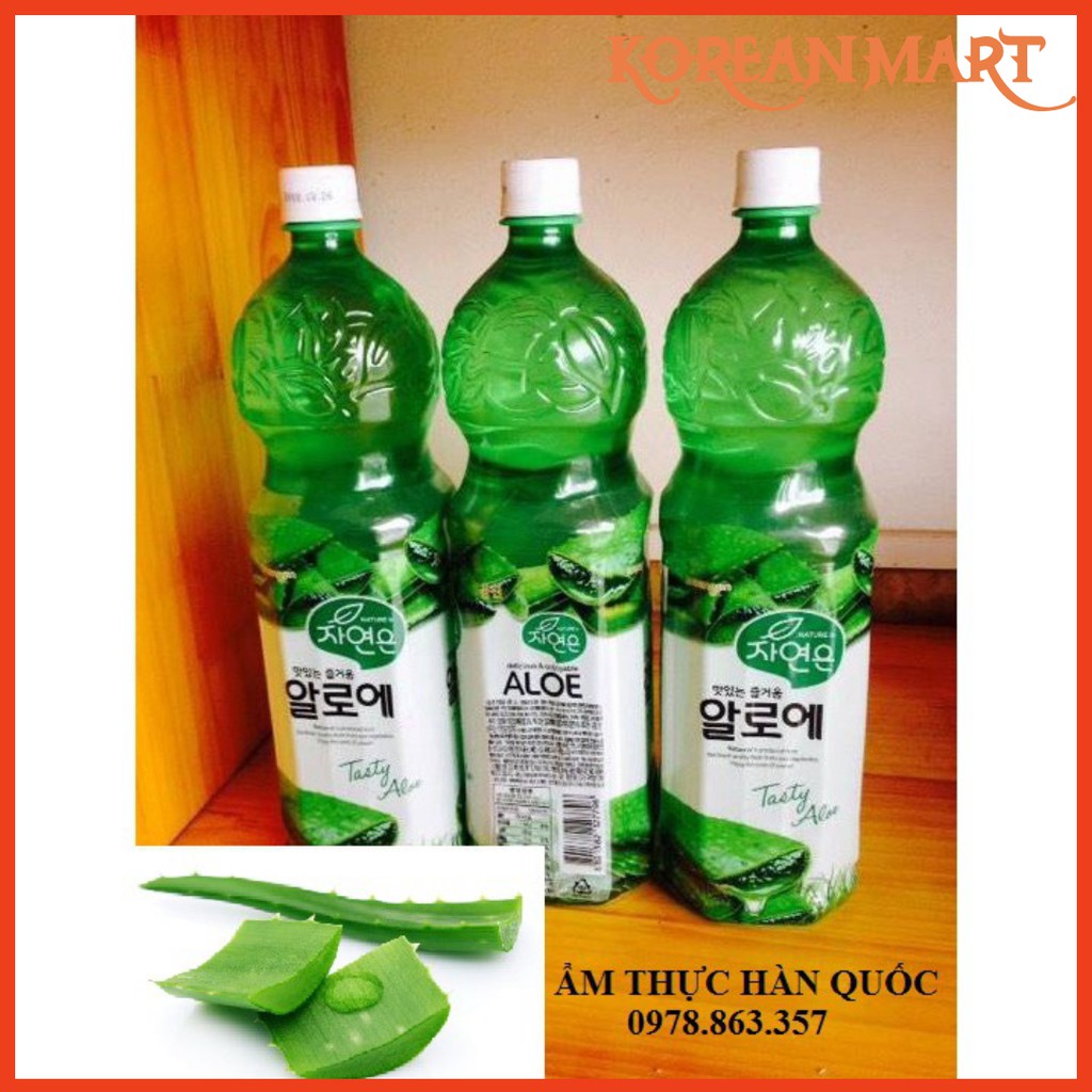 Nước nha đam Woongjin 1.5L