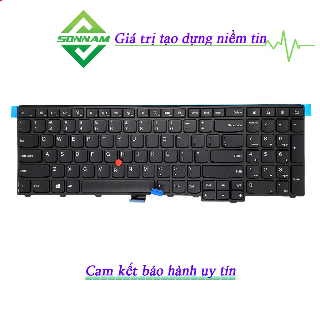 Bàn Phím Laptop Lenovo Edge E531 E540 W540 W541 T540P P50s P70s L540 - Bảo Hành Đổi Mới 9 Tháng
