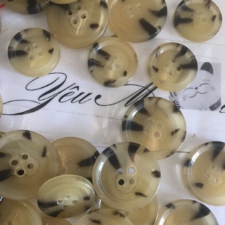Cúc áo vintage 2 và 2,5cm vằn vền
