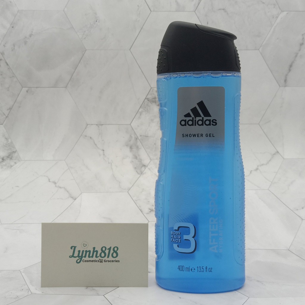 Tắm gội Adidas After Sport 3in1 400ml
