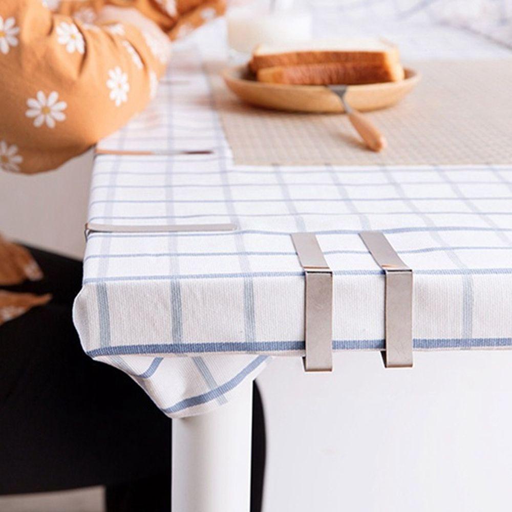 Kẹp Khăn Trải Bàn Mini Bằng Thép Không Gỉ