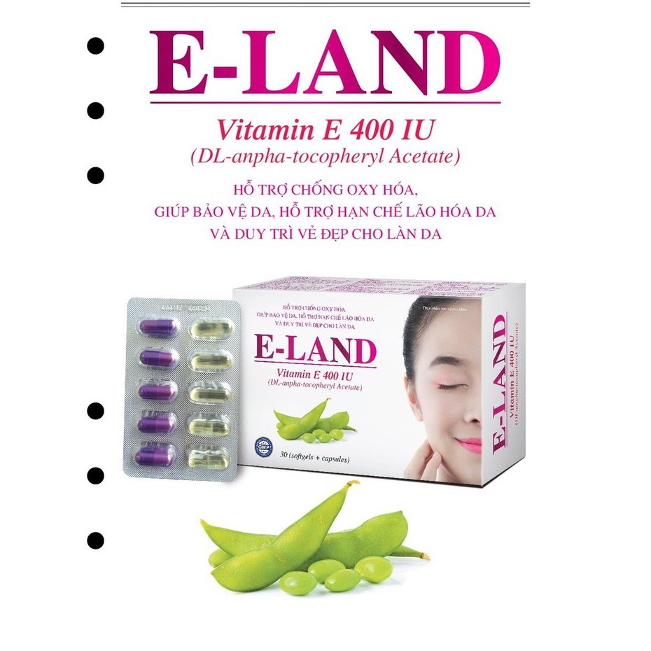 Vitami E Eland 400 IU | BigBuy360 - bigbuy360.vn