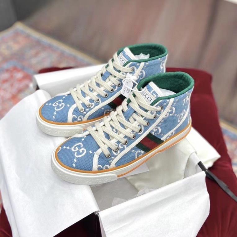 Giày thể thao cổ cao phù hợp cho nam và nữ Gucci GC mẫu mới nhiều màu 🥓