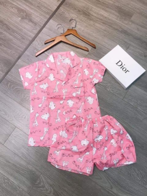 Đồ bộ pijama tay ngắn quần ngắn