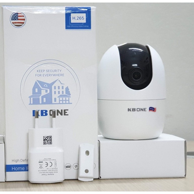 Camera IP Wifi KBONE KN-H21PA 2.0MP 1080p xoay 360 - Chính hãng BH 12 tháng | WebRaoVat - webraovat.net.vn