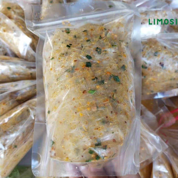 Bánh tráng trộn thập cẩm muối nhuyễn mỡ hành tây ninh sỉ Limosi KX 65