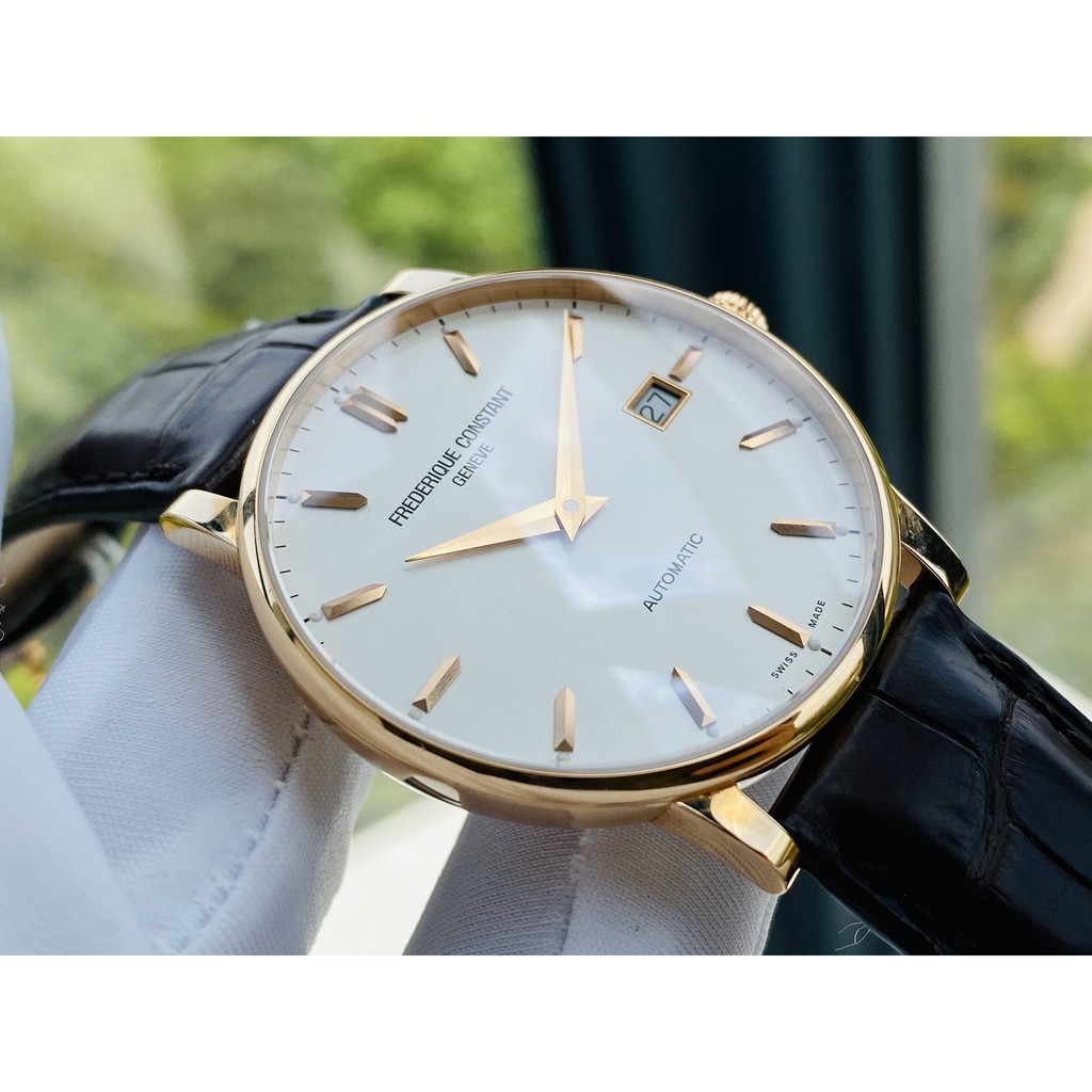 Đồng hồ nam chính hãng Frederique Constant FC-316V5B9 - Máy cơ tự động - Vỏ vàng 18k - Kính Sapphire nguyên khối