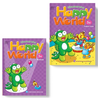 Sách: happy world - tiếng anh cho trẻ em, bộ 5a