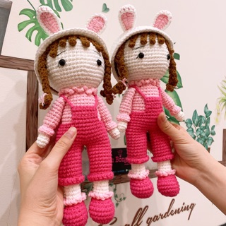 Búp bê len handmade - búp bê len - búp bê cho bé
