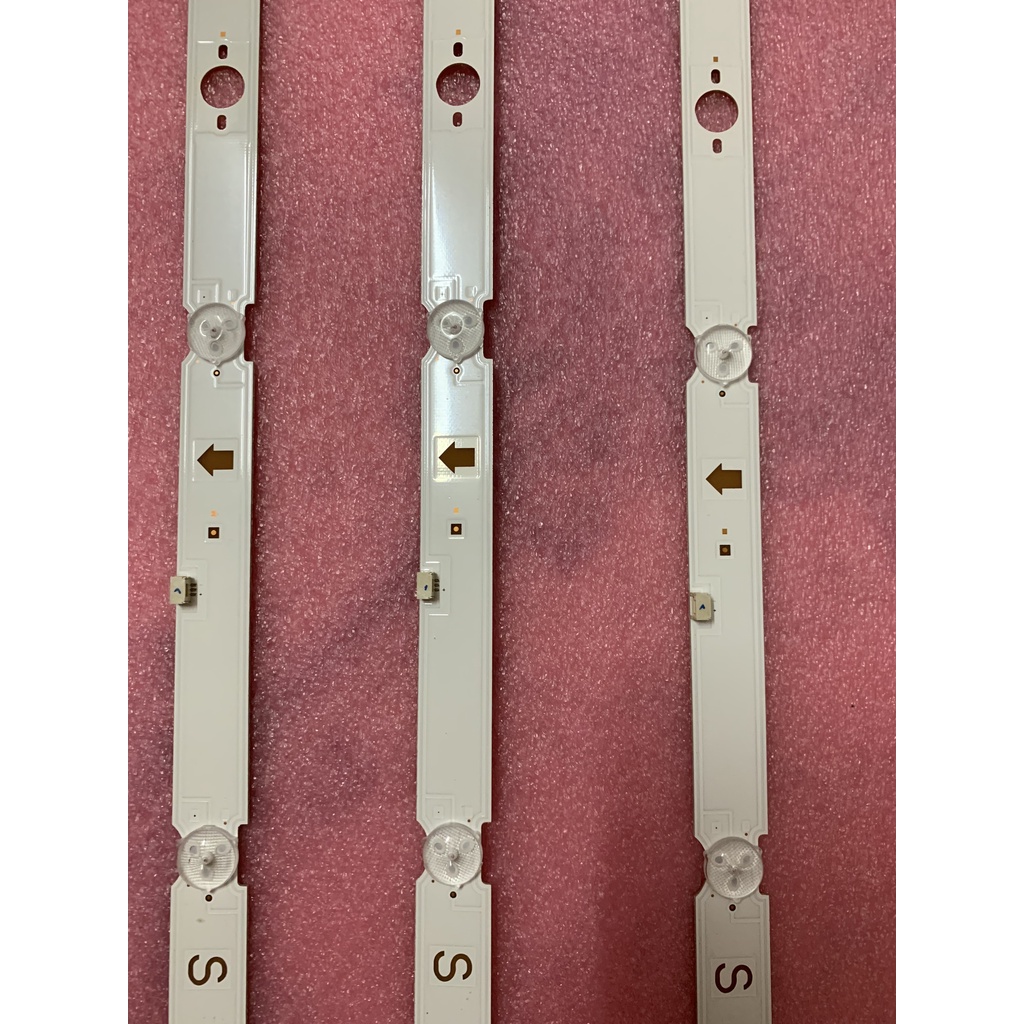 Thanh LED Tivi  sony 40W650D - Lắp zin tivi sony 40W650D - 1 bộ 3 thanh giống nhau - LED MỚI 100% nhà máy