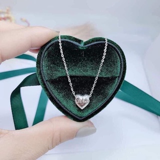 dây chuyền bạc khắc tên cho bé