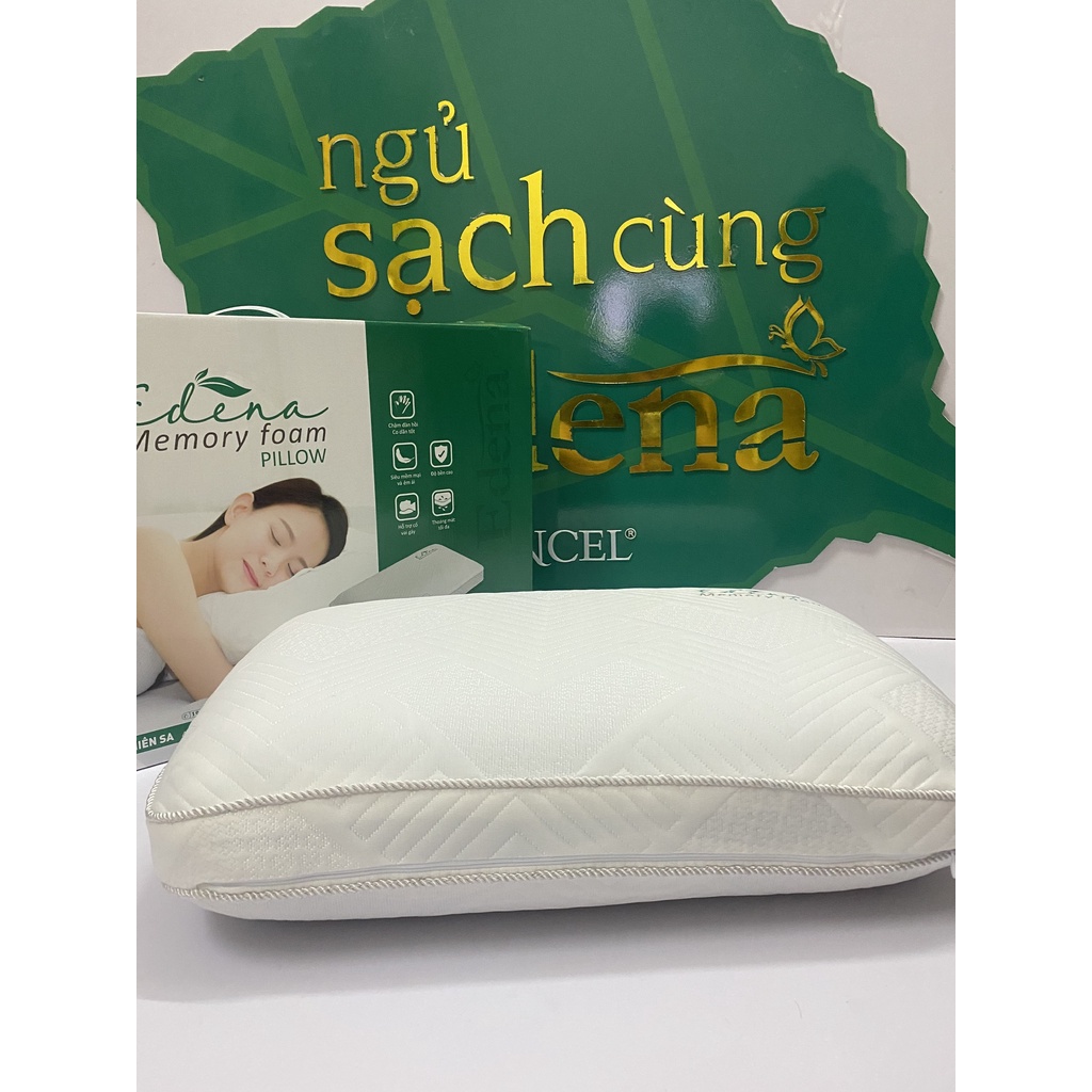 Ruột Gối Memory Foam EDENA 45x65cm, Êm Ái, Siêu Đàn Hồi - Hàng Chính Hãng