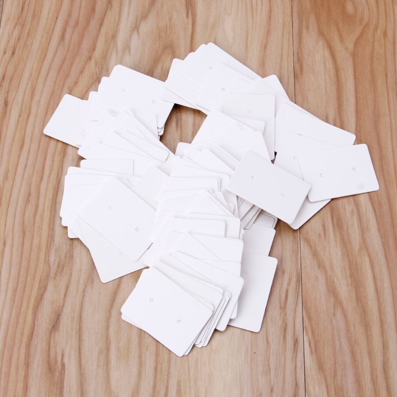 Set 100 Thẻ Giấy Trưng Bày Hoa Tai