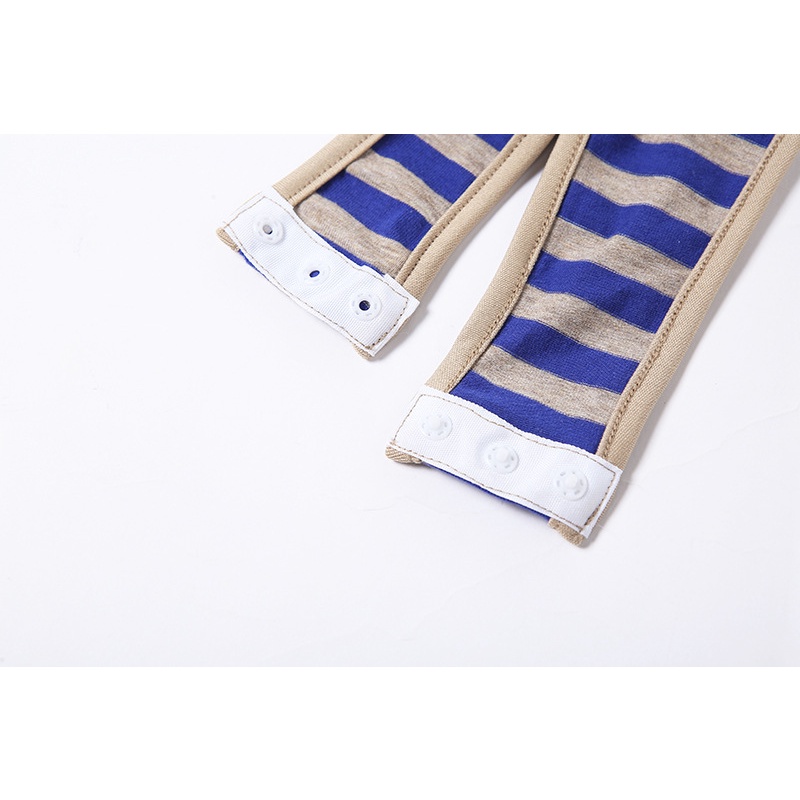 Bộ Áo Liền Quần Ngắn Tay Cổ Chữ V Họa Tiết Kẻ Sọc Phong Cách Đường Phố | BigBuy360 - bigbuy360.vn