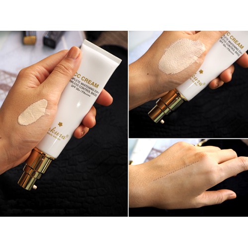 [CHÍNH HÃNG] Kem trang điểm chống nắng Sakura CC Cream | BigBuy360 - bigbuy360.vn