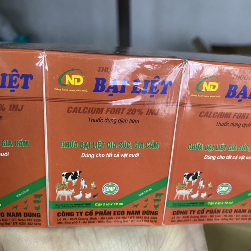 Hỗ trợ bại liệt cho thú cưng (cặp 2 lọ x10ml)