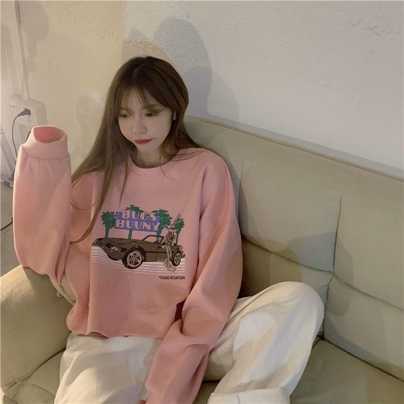 Áo thun nữ tay dài hở vai thời trang xuân thu