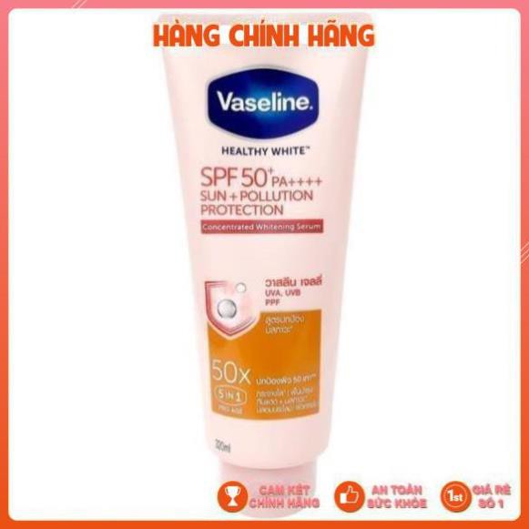 [AUTH-2021] [NEW] Sữa Dưỡng Thể Vaseline Trắng Da 50x Perfect Serum 50X Tuýp 320ml