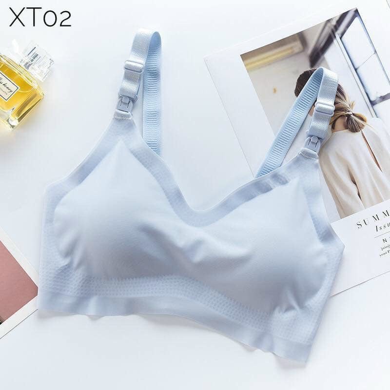 Aó lót bầu cho con bú, không gọng, đệm mút mỏng siêu nâng ngực, siêu đẩy ngực AL01
