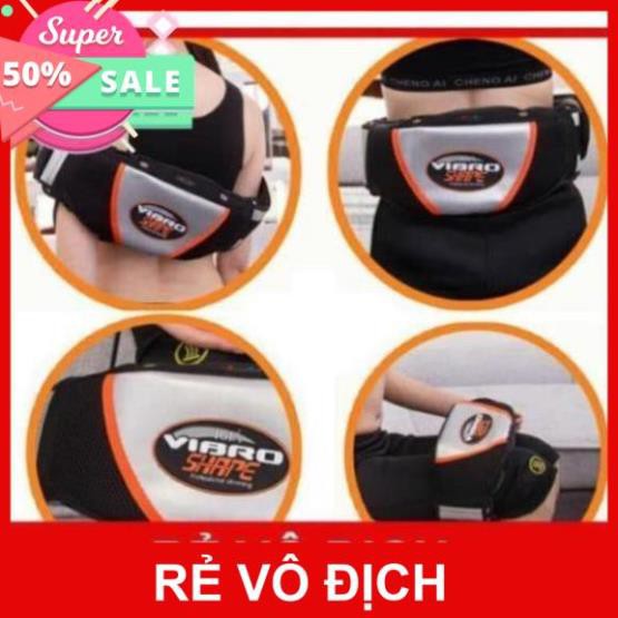 Đai Vibro Shape Massage Bụng có Nóng tăng hiệu quả giảm mở bụng