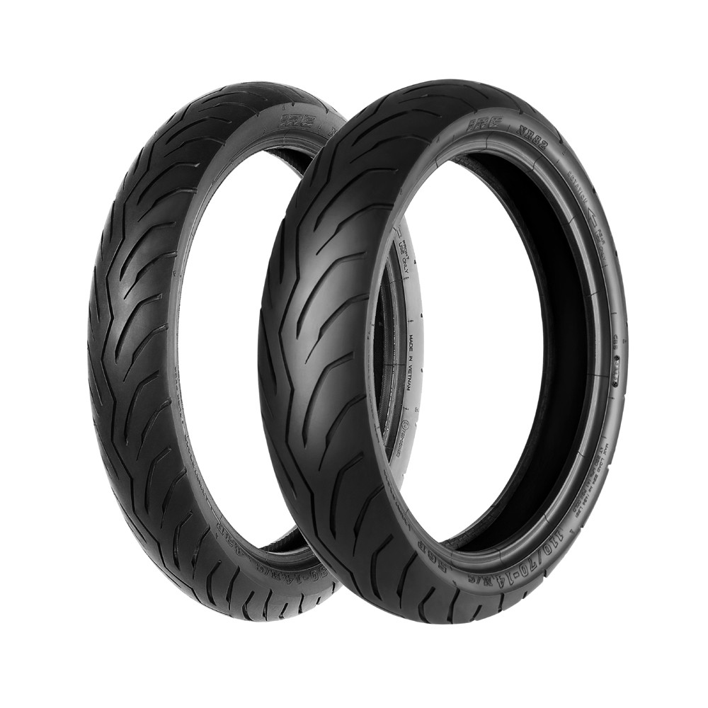 Vỏ Xe JANUS chính hãng IRC trước 80/80-14 hoặc sau 110/70-14 loại dùng ruột