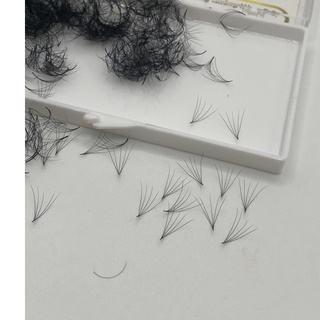 MI FAN 5D DÀY 0.07 hộp 500 fan, chân nhỏ, bắt keo tốt, đẹp như fan tay dụng cụ nối mi