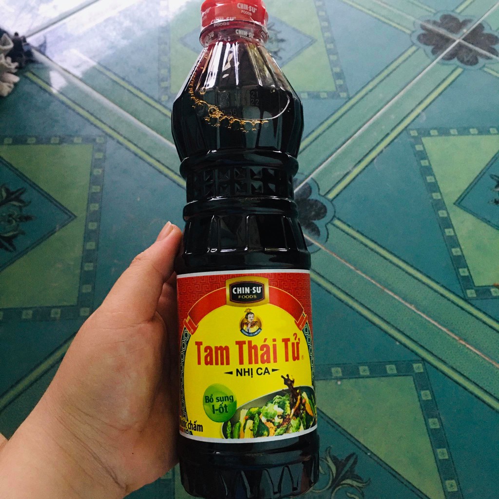 Nước Tương Chinsu Tam Thái Tử Nhị Ca Chai 500ml [THKN77]