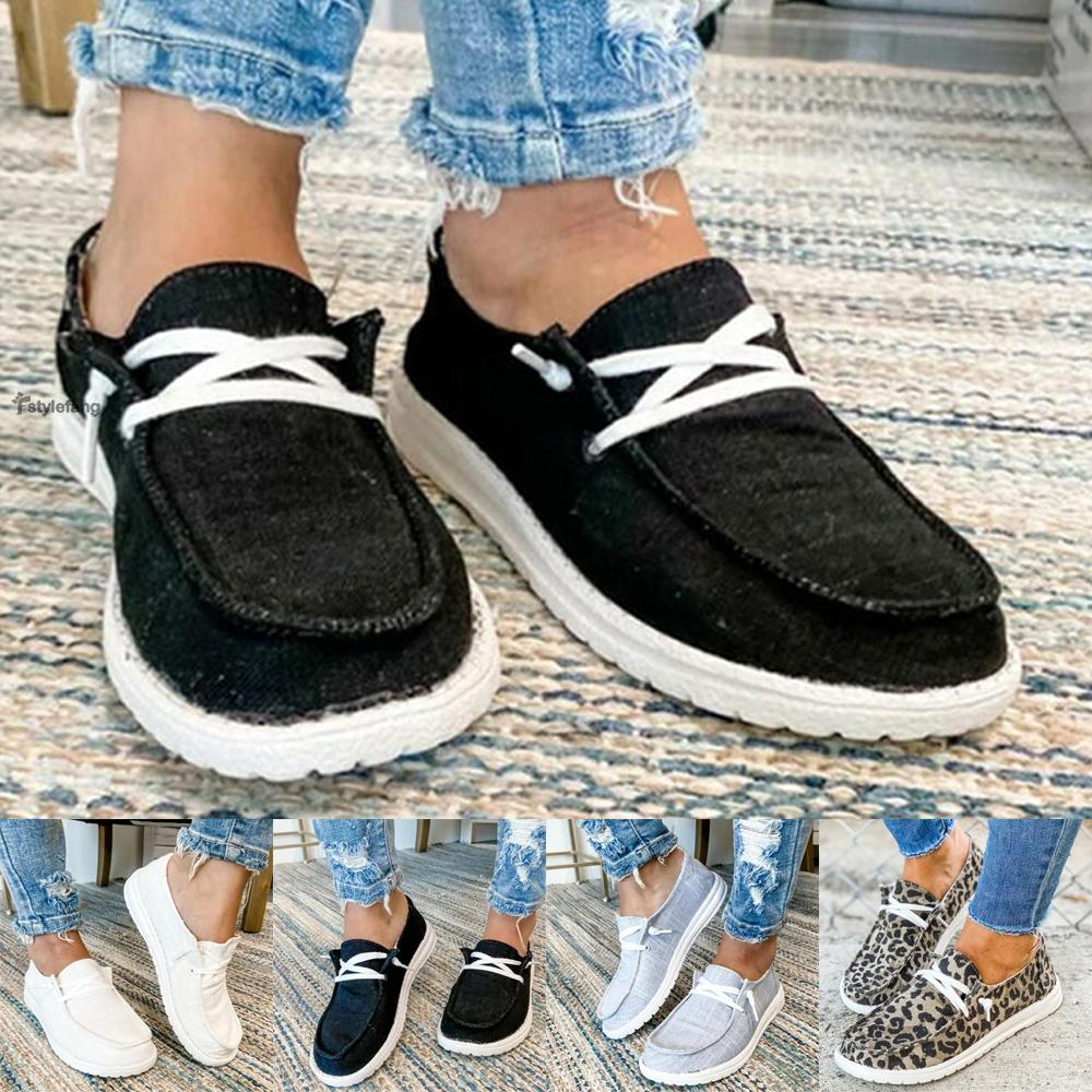 Giày Thể Thao Vải Canvas Thời Trang Cho Nữ