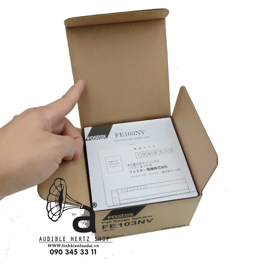 Củ loa toàn dải 10cm Fostex FE103NV, giá theo cặp