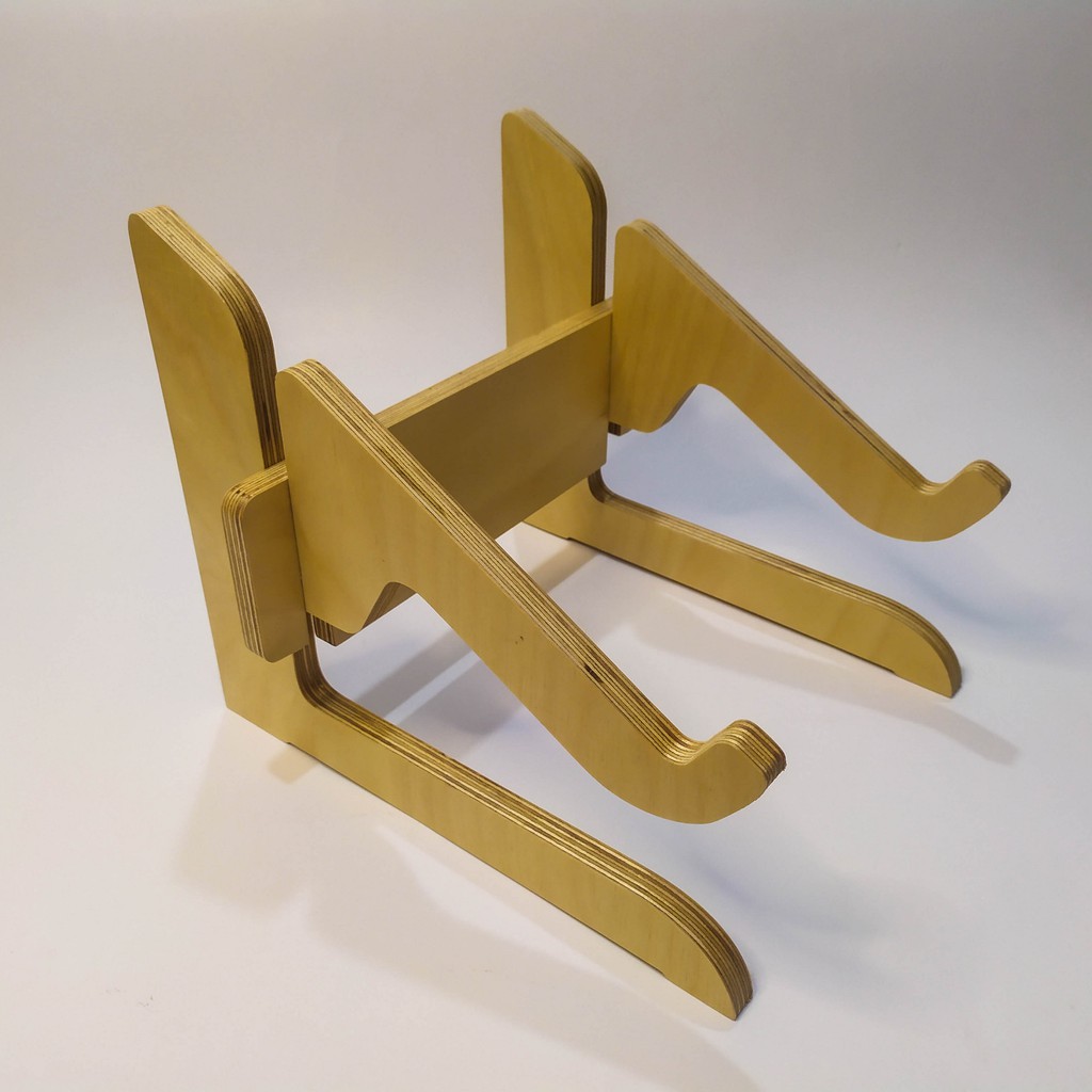 Wooden Laptop Stand - Giá Kệ Đỡ Tản Nhiệt Laptop, chất liệu gỗ Plywood cao cấp nhập khẩu