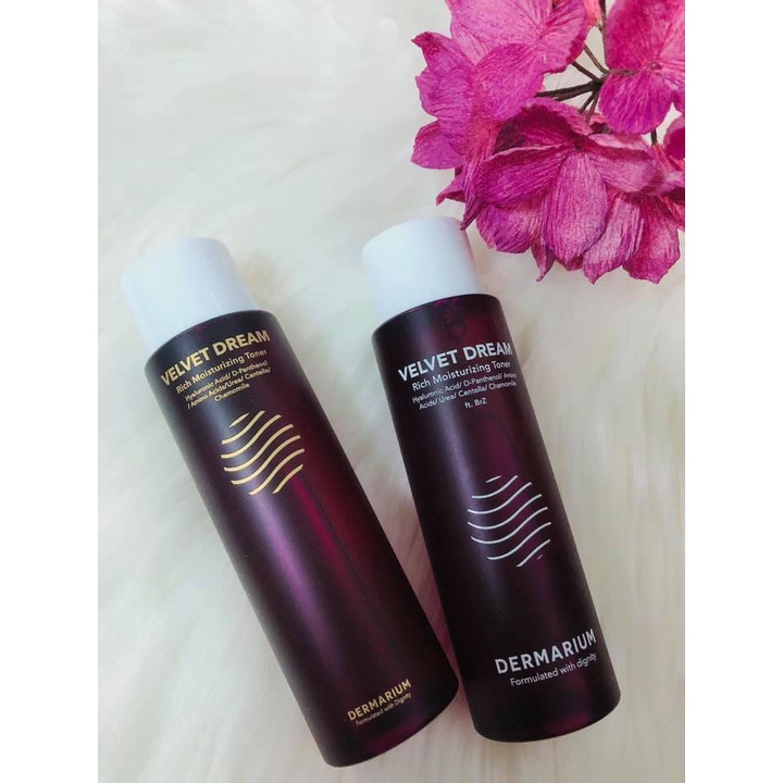 DERMARIUM - VELVET DREAM - TONER CẤP ẨM SÂU -Tiệm Cô Chi PY